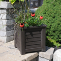 Mayne Lakeland 16x16 Planter - Espresso 5866-ES